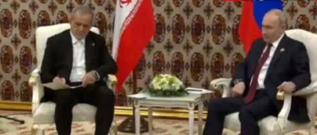 آقای پزشکیان، زمان حرف زدن پوتین شما نباید یادداشت برداری کنید