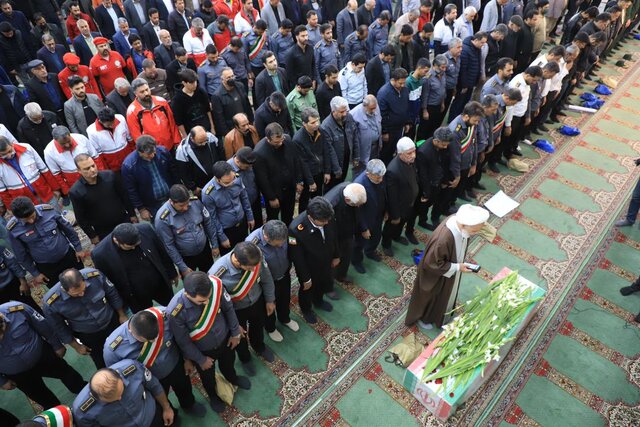 اشک‌های کرمان برای محسن میرشکار، آتش‌نشانی که برای نجات دیگران جان داد | اخبار کرمان و شهرستان ها