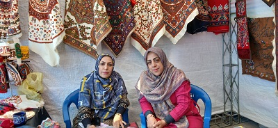 زنی که خانه‌اش را کارگاه تولیدی کرد