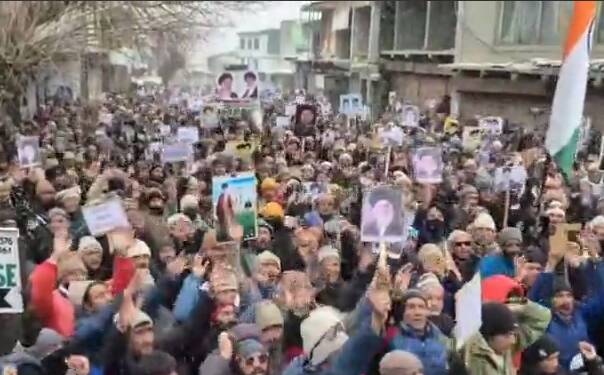 فیلم/ تجمع حمایت از ایران توسط شیعیان هند