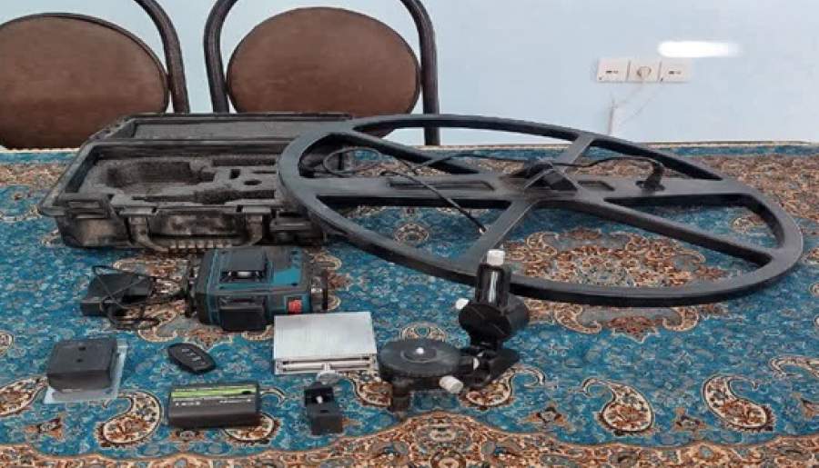 کشف و ضبط یک دستگاه فلزیاب در بافت | اخبار استان کرمان