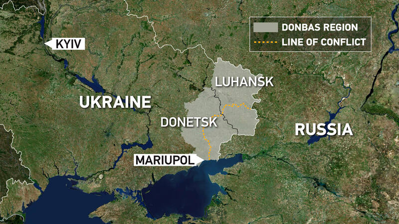 «دونباس» کجاست و چرا کلید جنگ و صلح در اوکراین محسوب می‌شود؟