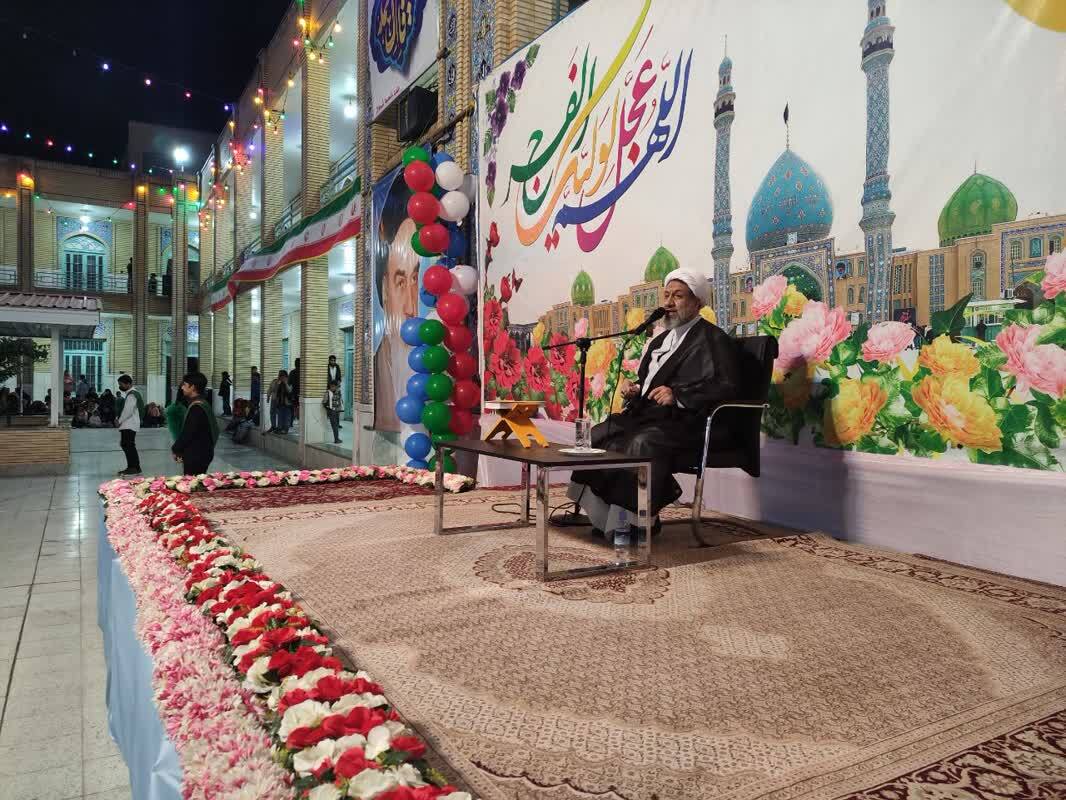 جشن باشکوه نیمه شعبان در کهنوج؛ آغاز زندگی مشترک ۵۰ زوج جوان و عمامه‌گذاری ۳۲ طلبه