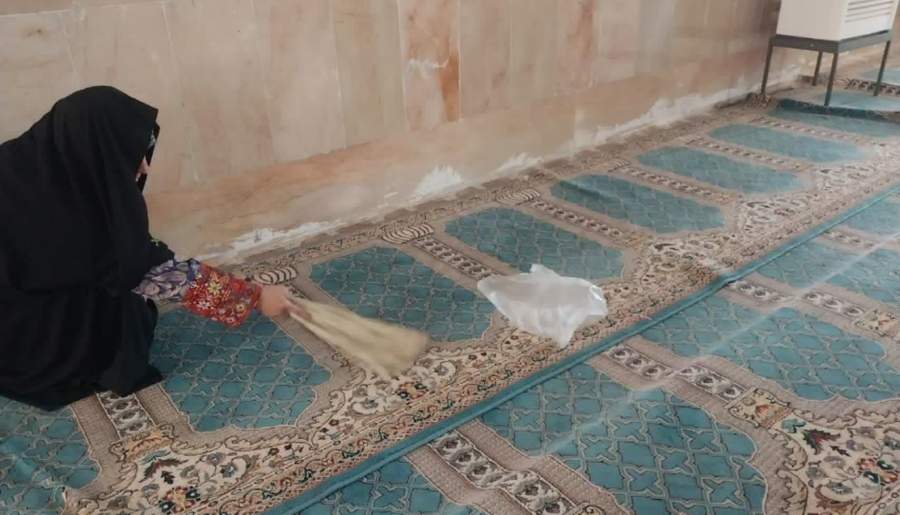 مساجد جازموریان مهیای میزبانی از میهمانان خدا می‌شود | اخبار استان کرمان