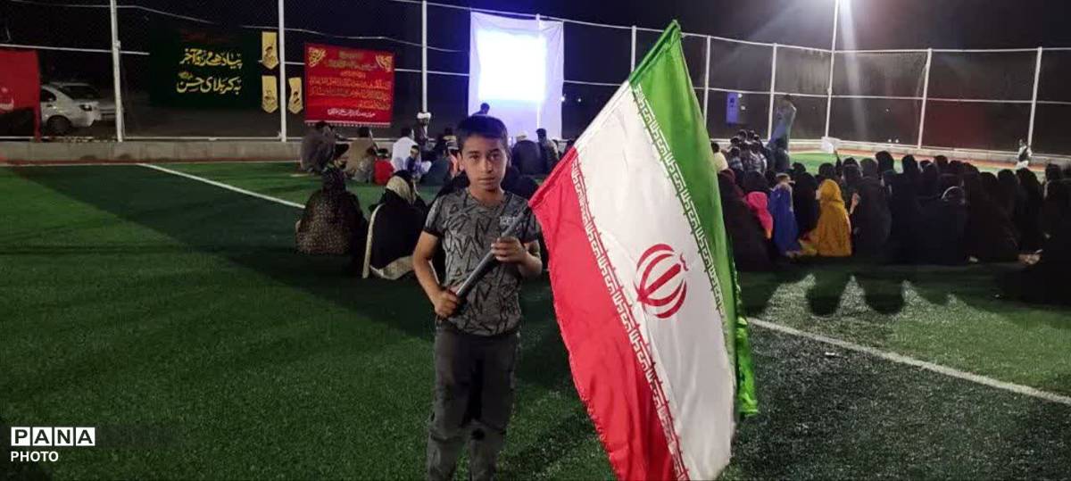 مراسم سوگواری رهبر شهید امام قائد در روستای زیارت پیرکرکان قلعه‌گنج