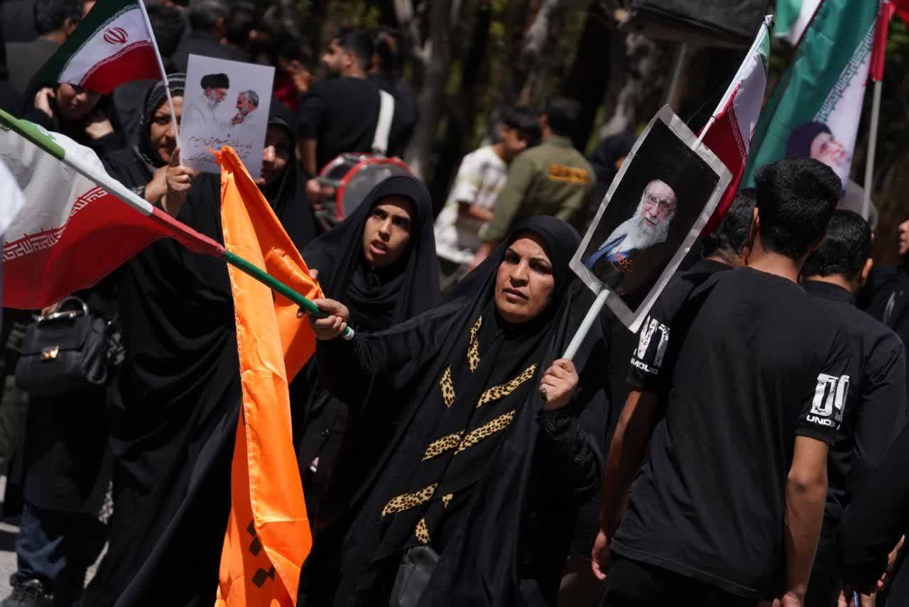 چهلمِ خورشید در دیار حاج‌قاسم + تصاویر | خبر کرمان