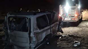۲ کشته و مصدوم در واژگونی خودرو در محور انار_شهربابک | خبر کرمان