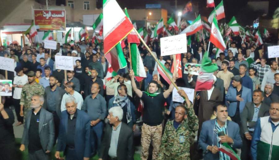 اجتماع پرشور کهنوجی‌ها در دفاع از کشور | اخبار استان کرمان