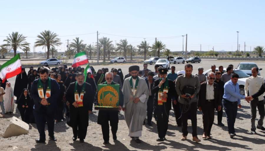 حضور کاروان زیر سایه خورشید در شهرستان قلعه‌گنج | اخبار استان کرمان