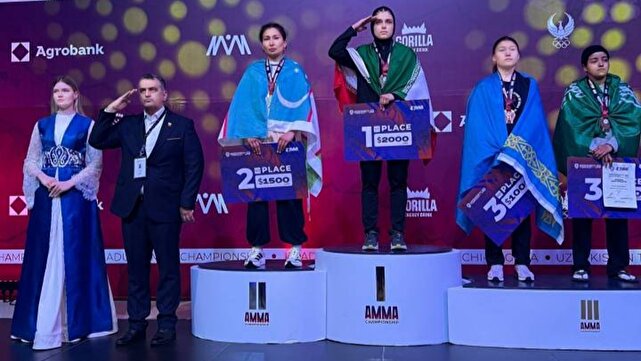 طلای آسیا در دستان دختر کرمانی | خبر کرمان