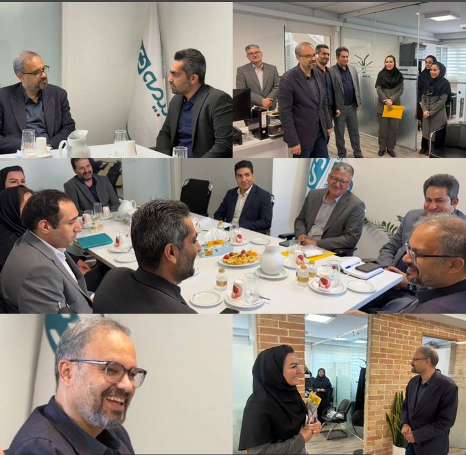 رئیس هیئت‌مدیره بیمه دی از شعبه تخصصی بیمه های درمان بازدید کرد