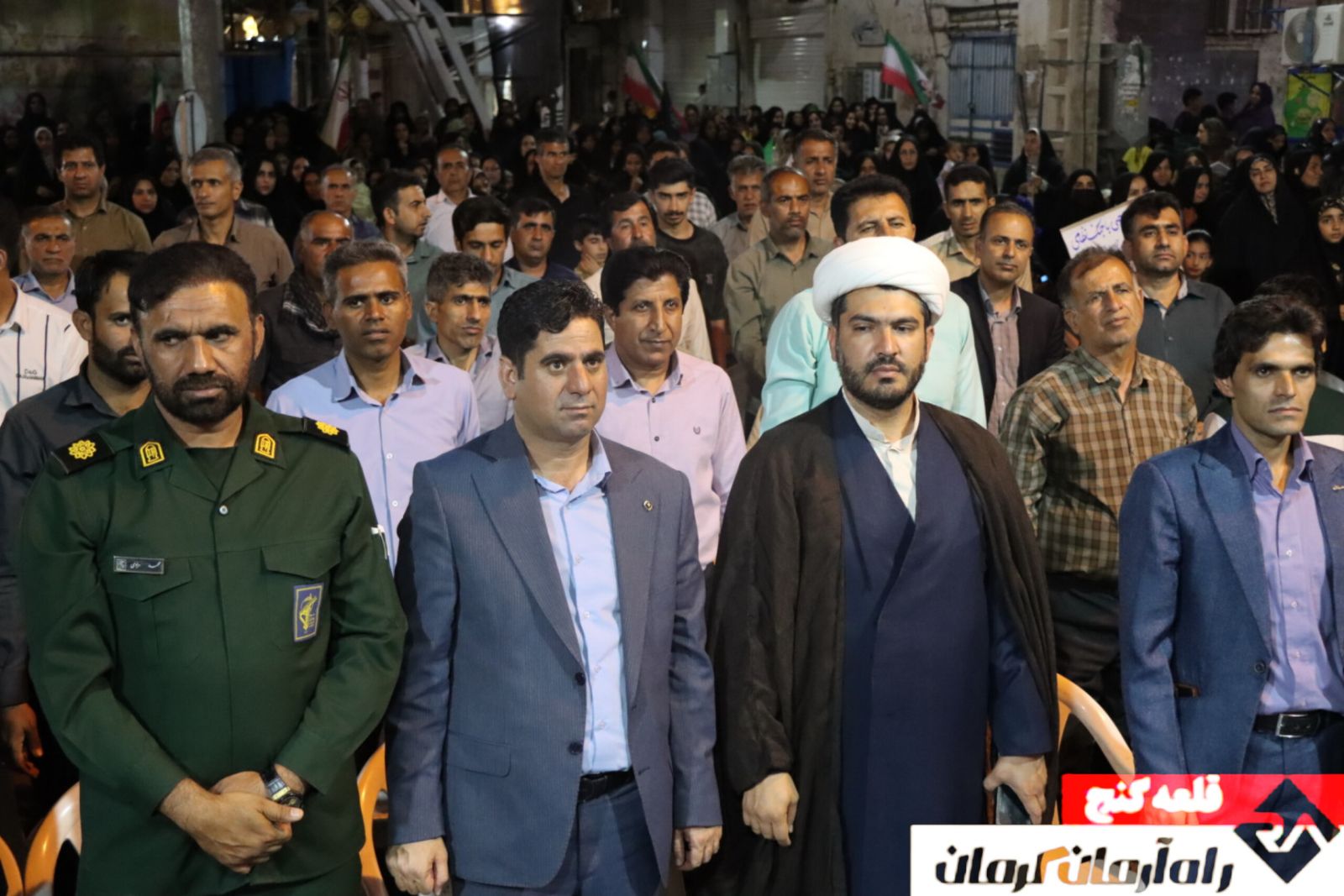 خروش بصیرت در شب قلعه‌گنج | اخبار استان کرمان