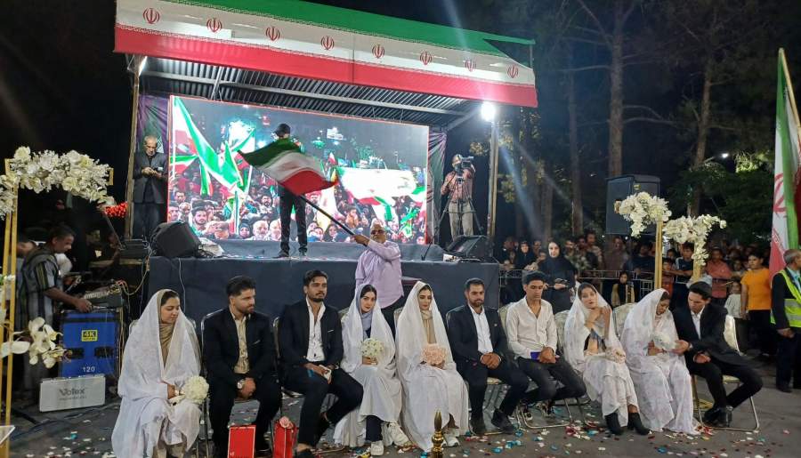 پیوند آسمانی ۵ زوج زرندی | اخبار استان کرمان