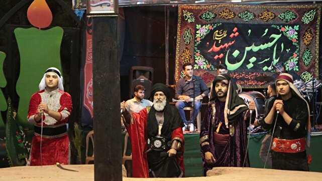 ده‌زیار؛ قاب زنده‌ی سوگ عاشورایی + تصاویر | خبر کرمان