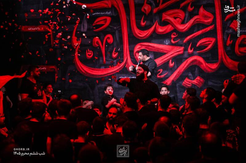 عکس/ شب قاسم ابن الحسن(ع) در هیئت عبدالله ابن الحسن(ع)