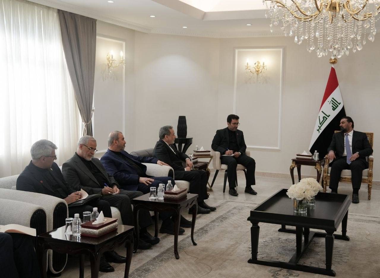 دیدار عراقچی با رئیس مجلس عراق