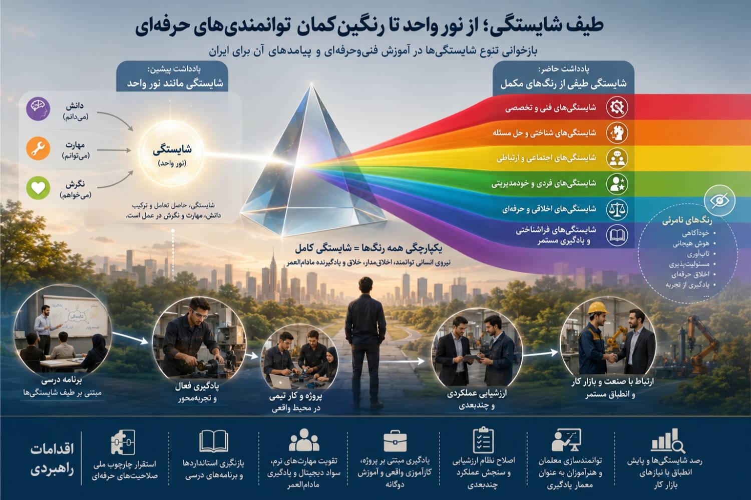 شایستگی؛ نوری که محیط عملکرد را روشن می‌کند