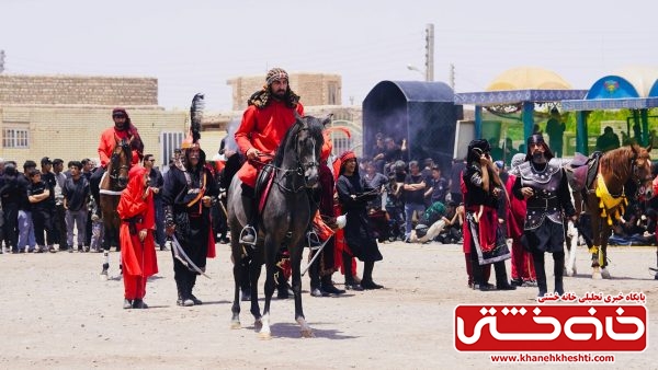 گزارش تصویری؛تعزیه‌خوانی ظهر عاشورا در قاسم‌آباد حاجی برگزار شد | اخبار رفسنجان