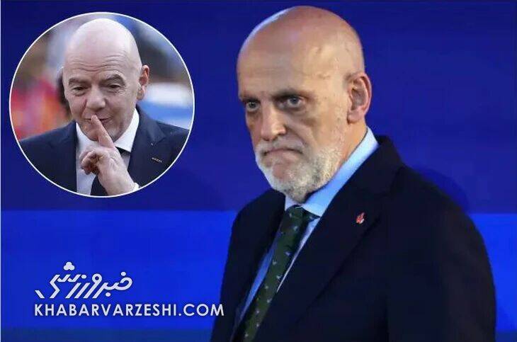 حمله تباس به اینفانتینو: برو تا فوتبال را نابود نکردی/ نمی‌دانم سکوت بدتر است یا شراکت در جرم!