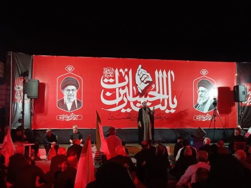 گزارش تصویری؛صد و بیست و نهمین شب از حماسه حضور مردم انقلابی رفسنجان | اخبار رفسنجان
